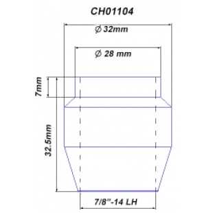 4x4 Proyect Design 4PD1104 Boccola Filettata