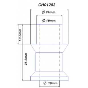 4x4 Proyect Design 4PD12102 Casquilho Alta Mobilidade