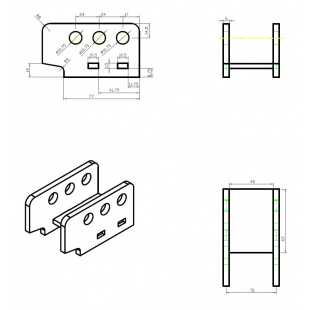 4x4 Proyect Design 4PD070101 Suspension Conversion kits