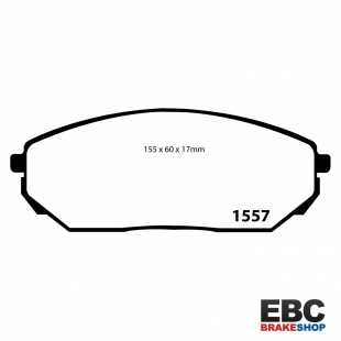EBCDP1557 Pastilhas de freio 